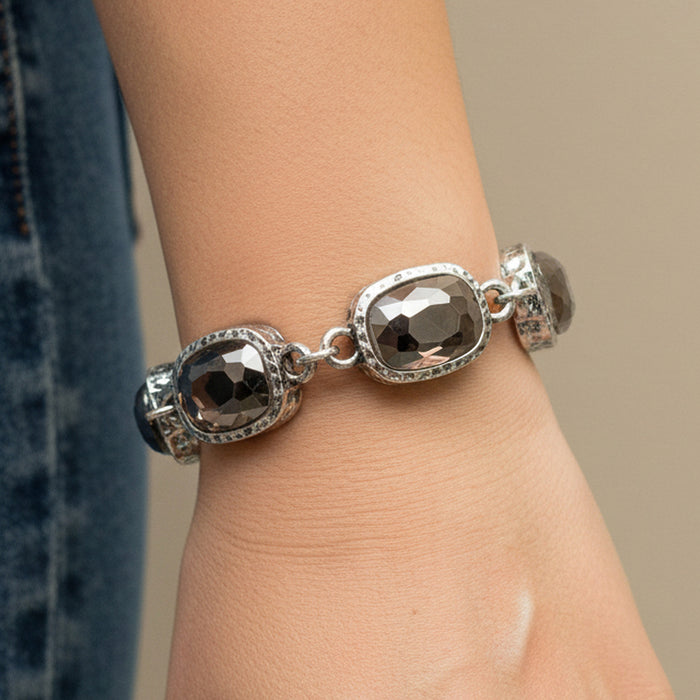 1460 - Crystal Bracelet - Black Diamond