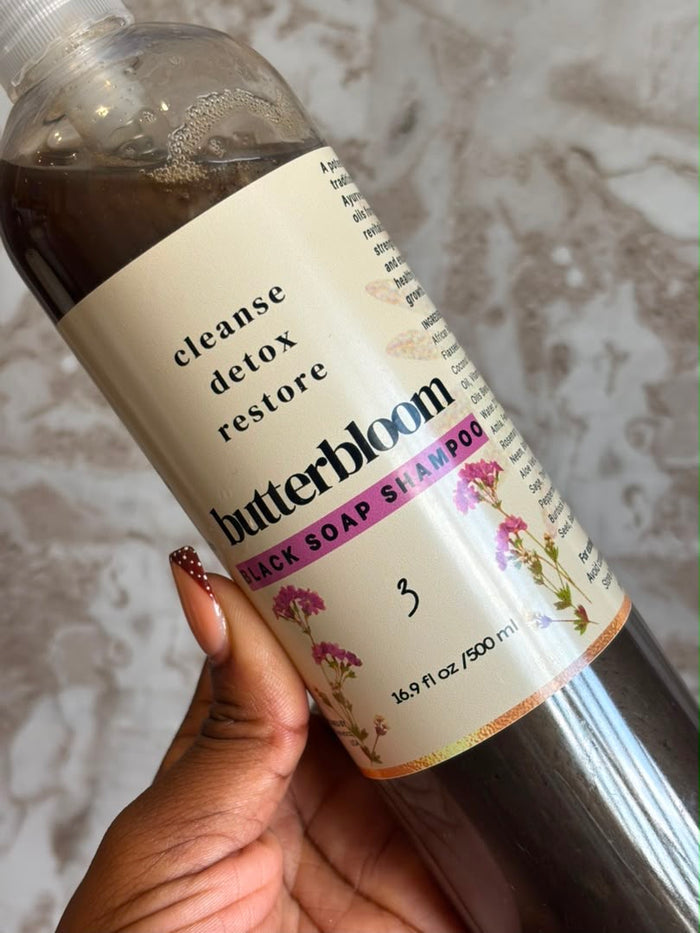 African black soap Shampoo- for hair growth