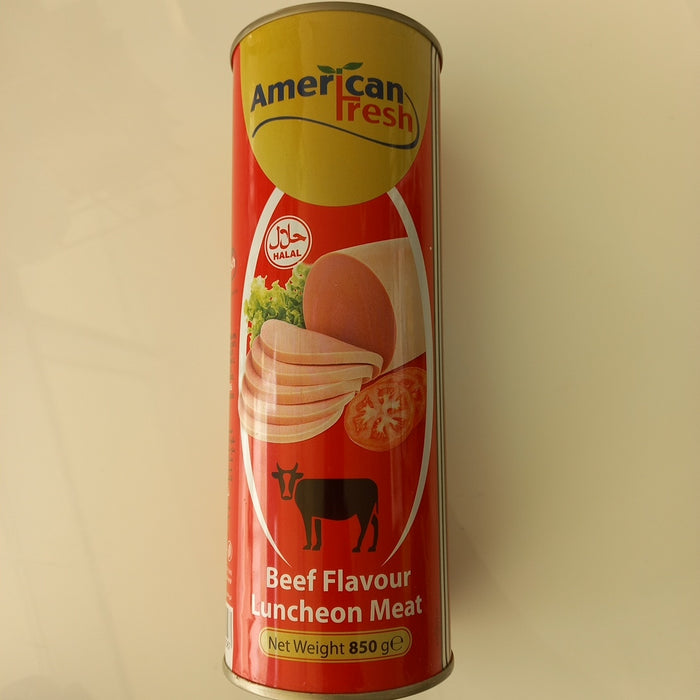 American fresh beef flavour luncheon meat 850 g