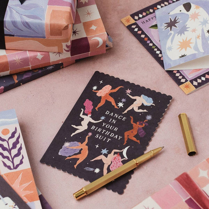 Birthday Suit Dance Birthday Card