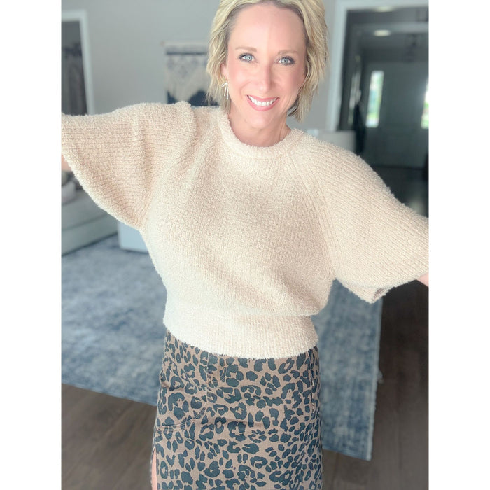 Blakely Half Sleeve Sweater