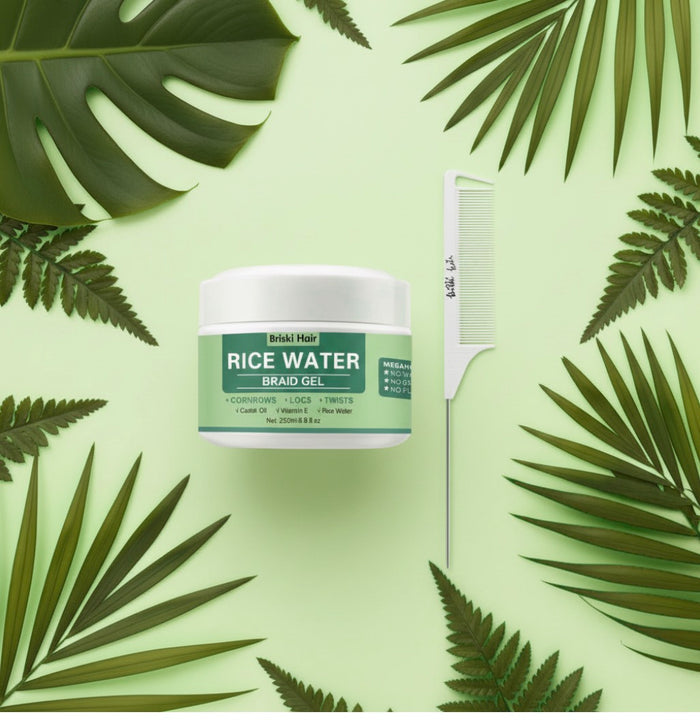 Briski Hair Part & Perfect: Gel + Comb Duo