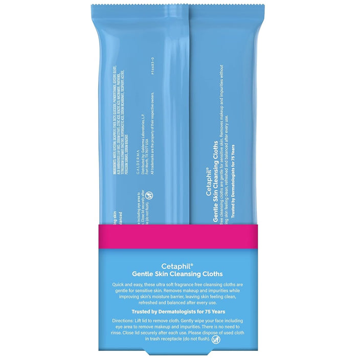 Cetaphil Gentle Skin Cleansing Cloths 50ct - 12 Pack