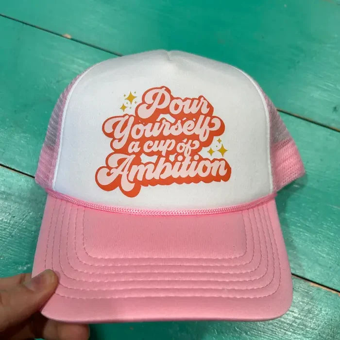 Cup of Ambition Trucker Hat | Dolly| Dolly Parton Cap