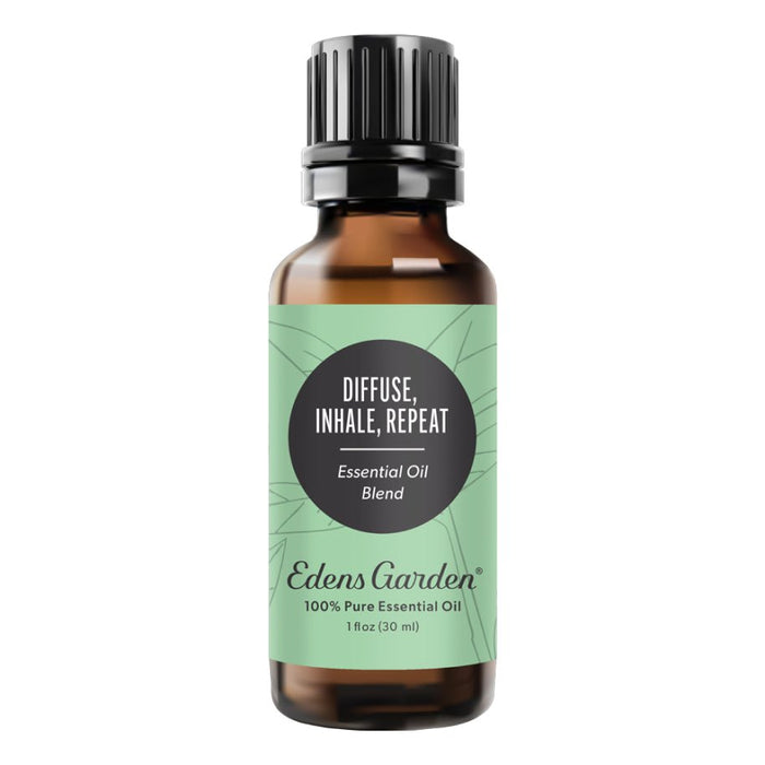 30 ml Diffuse, Inhale, Repeat Essential Oil Blend- Simple, Effective Aromatic Bliss
