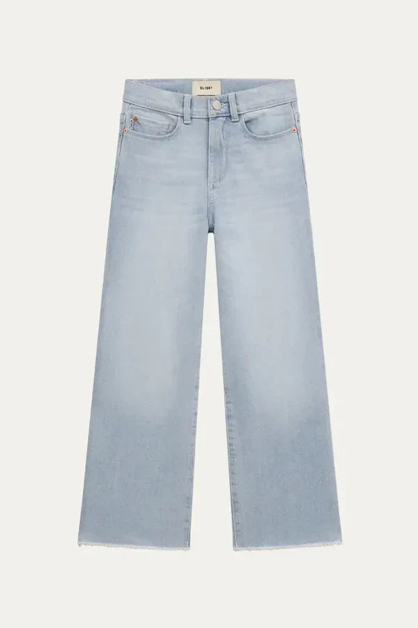 DL1961 Lily Wide Leg Jeans-Poolside