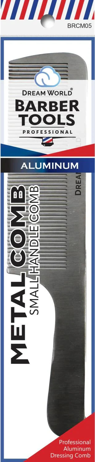 DREAM METAL SMALL HANDLE COMB 7.5" # BRCM05 - Palms Fashion Inc.