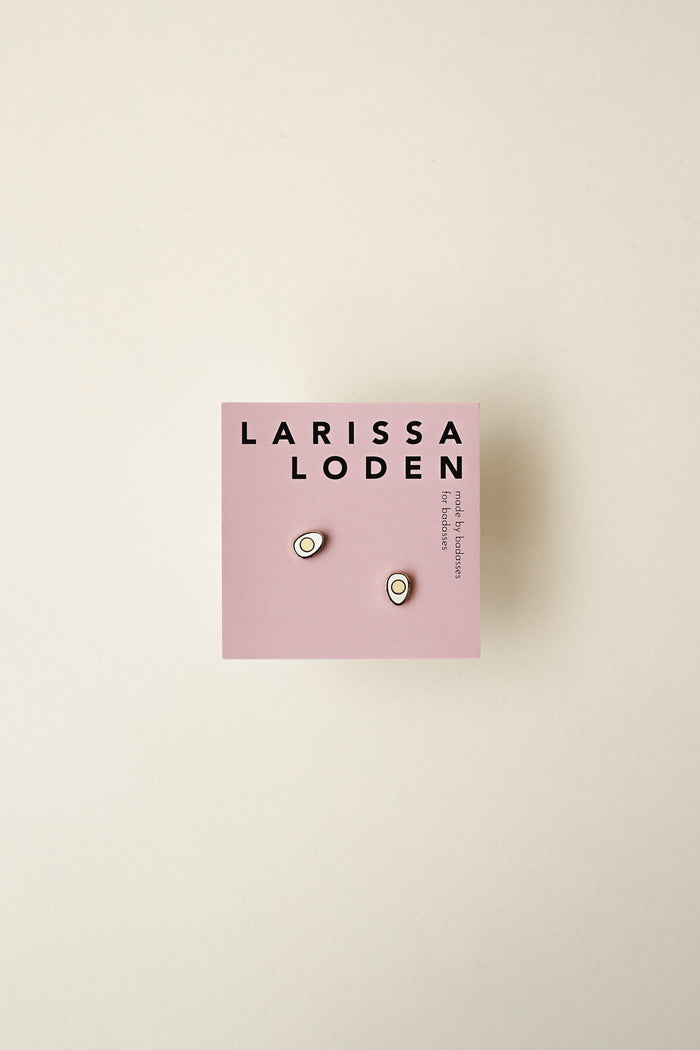 egg earrings