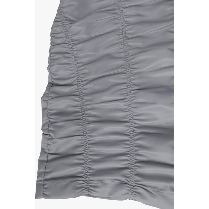 Stylish and trendy EPTM Ruched Flare Pants in charcoal color (EP11227)