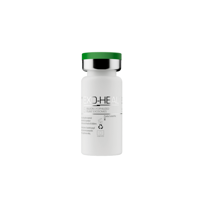 EXO-HEAL® LYOPHILIZED PLANT EXOSOMES + AMINO ACIDS TREATMENT SYSTEM, 2x10 ml