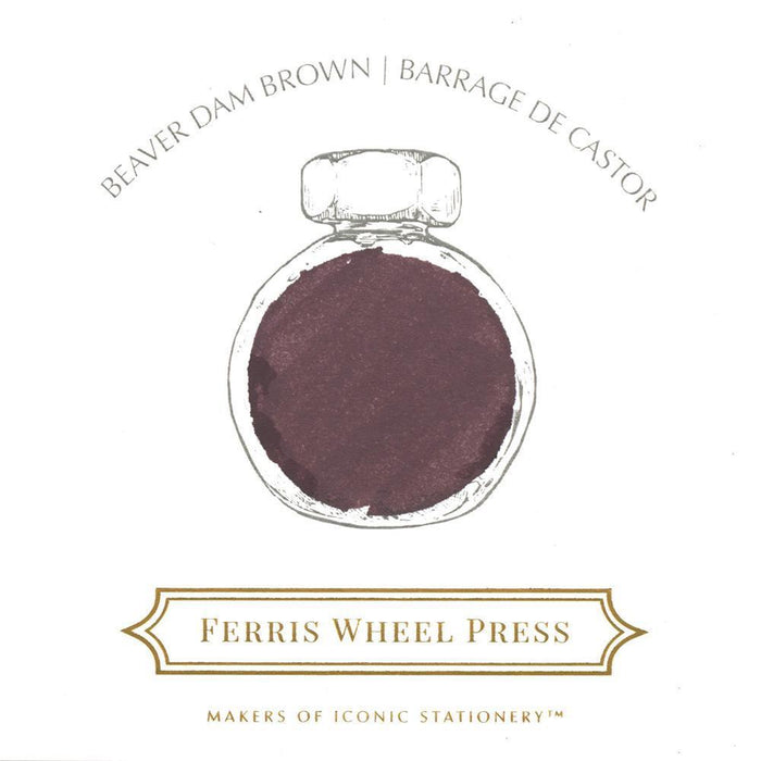 Ferris Wheel Press Beaver Dam Brown Ink