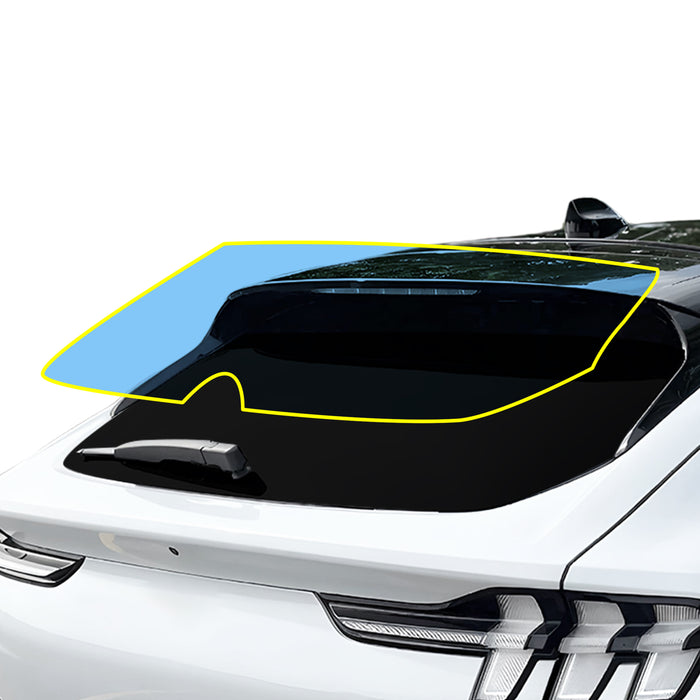 For Ford Mustang Mach - E 2021+ Precut Front Rear Windshield Premium Protection Self Healing Film Kit - Bogar Tech Designs