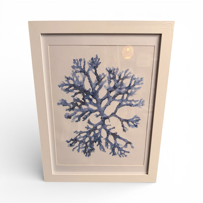 Glam Coral Art (22x30 framed)