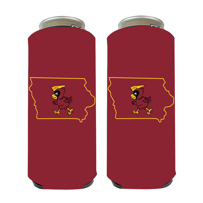Iowa State 24oz State Shape Koozie
