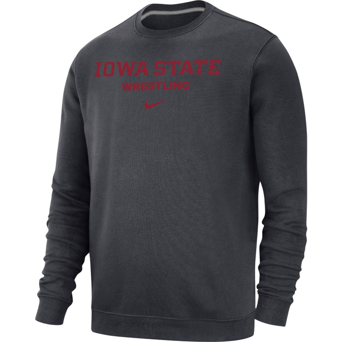 Iowa State Cyclones Nike Wrestling Crewneck Sweatshirt