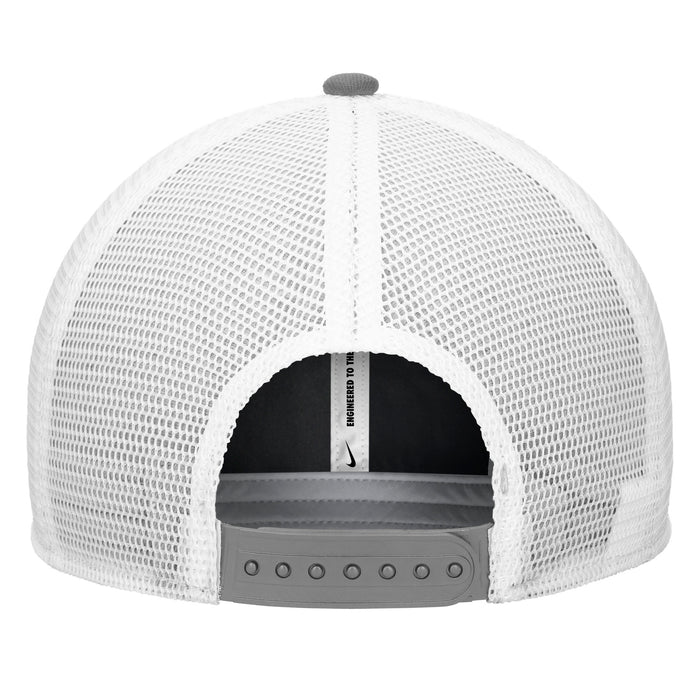 Iowa State Nike White Tonal Meshback Hat