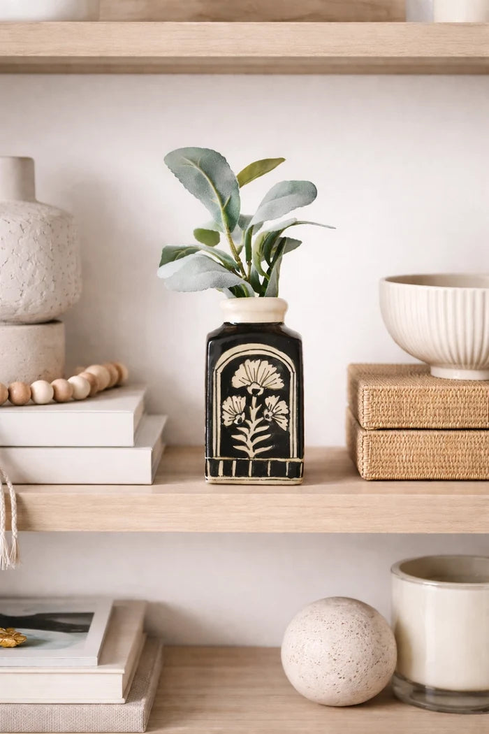 Koyala Floral Ceramic Vase