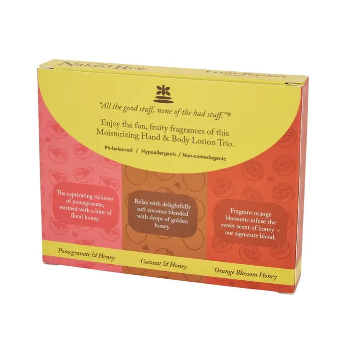 Naked Bee Fruit Basket Lotion Trios