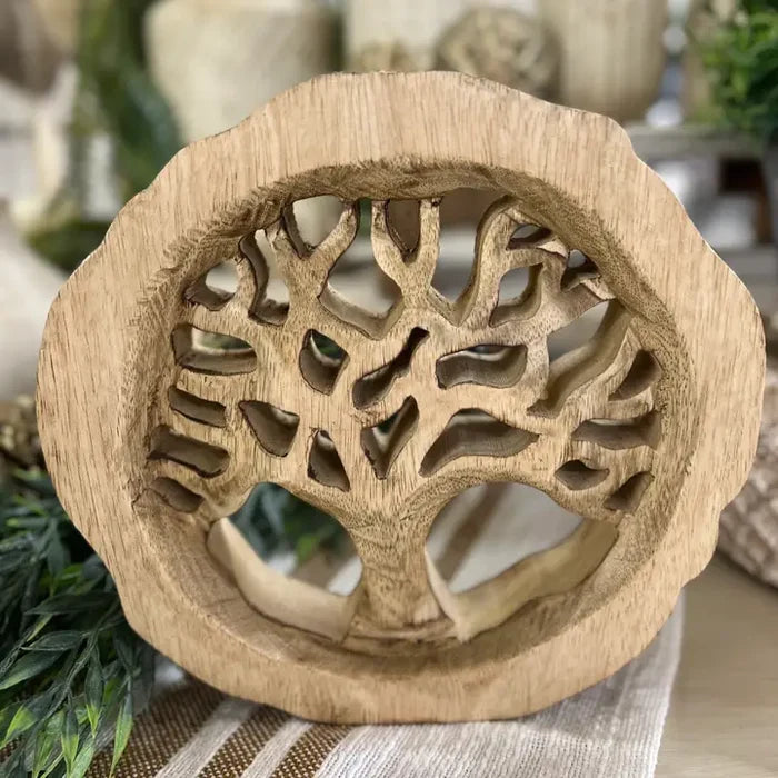 Natural Tree of Life 9x9in