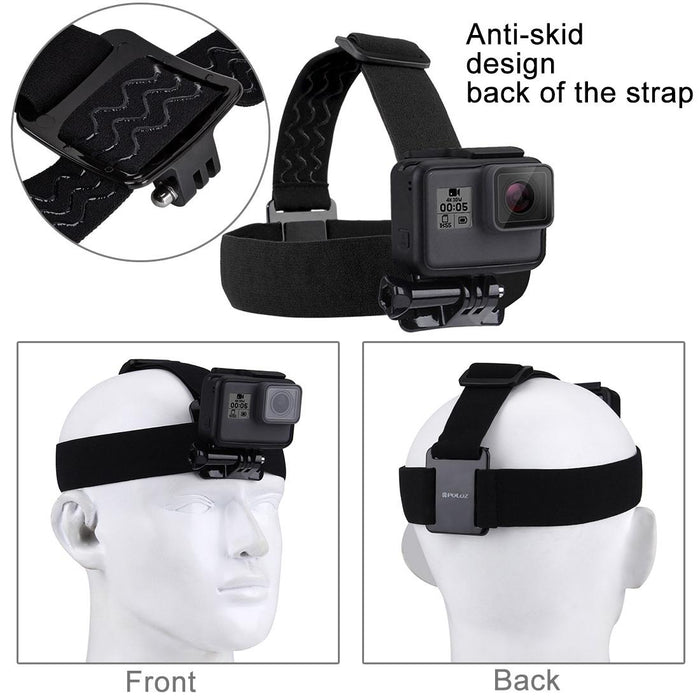 NNEIDS Adjustable Elastic Mount Belt For Action Cameras