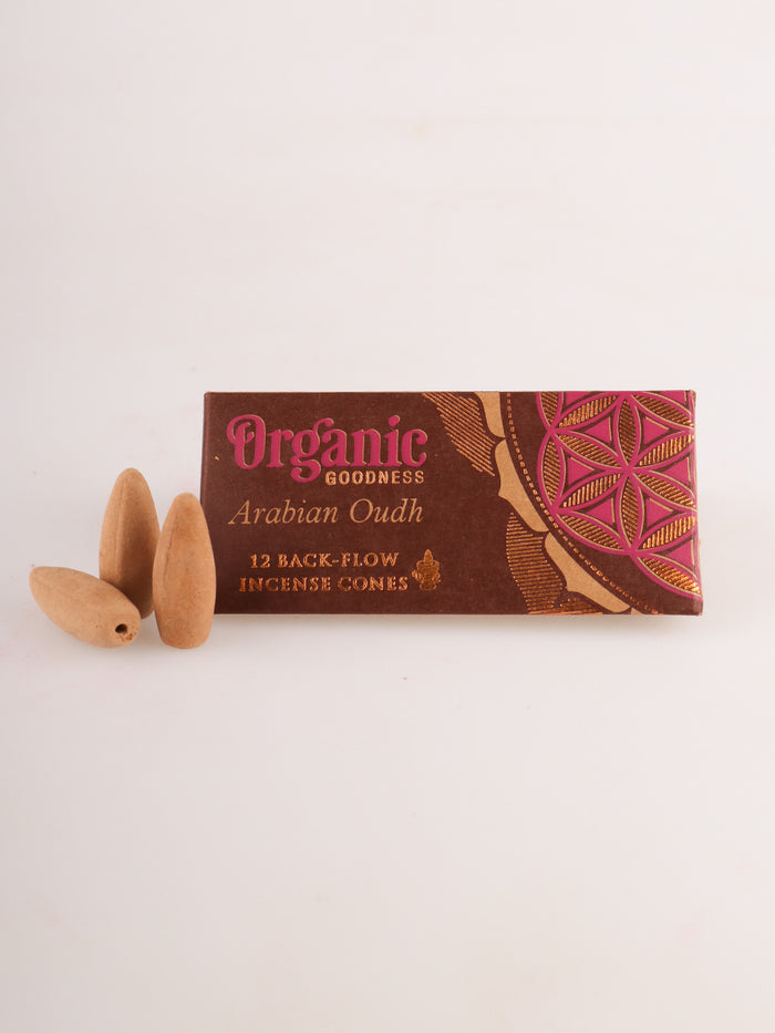 Organic Goodness Backflow Cones | Arabian Oudh-Image 2