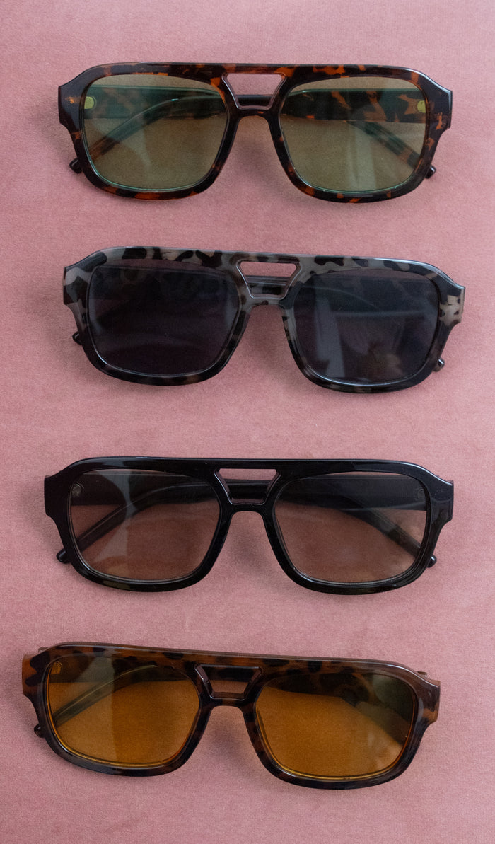 Oversized Frame Sunglasses