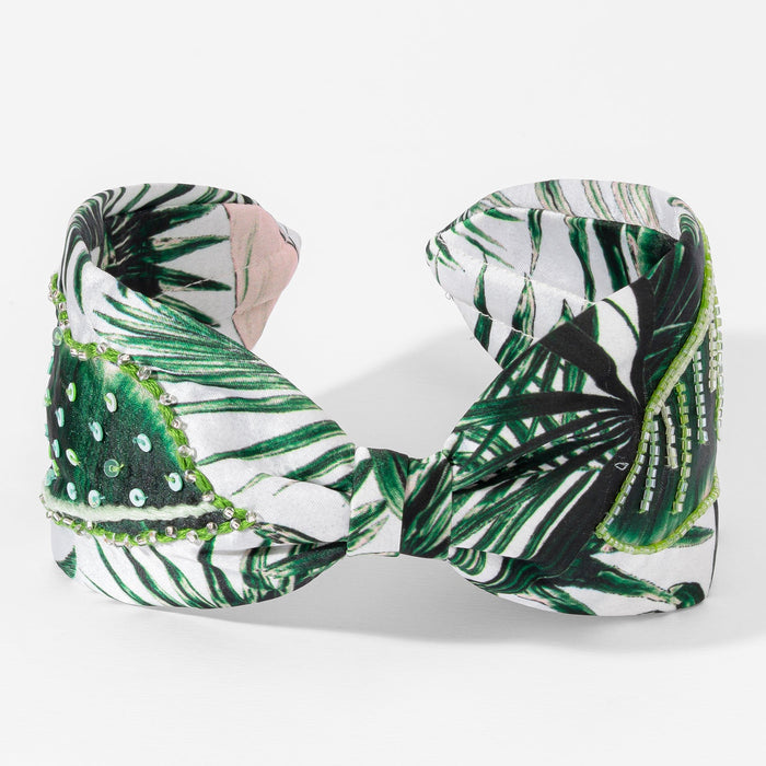 Palm Leaf Knotted Headband