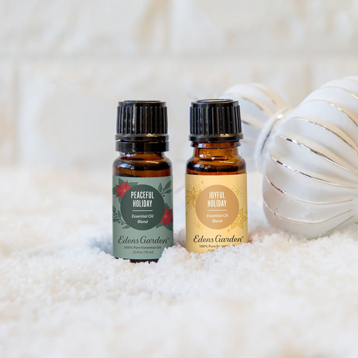 Lifestyle image of Peaceful Holiday Essential Oil Blend