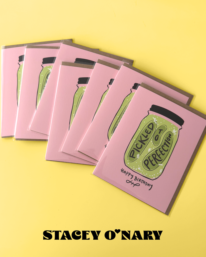 Pickled to Perfection Birthday Card