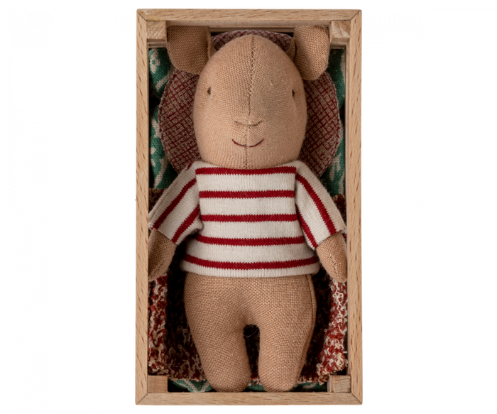 Maileg - Pig in Box - Baby Girl