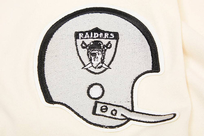 Pro Standard Las Vegas Raiders Retro Classic DK Tee - Eggshell/Black (FOR143562-EBK)