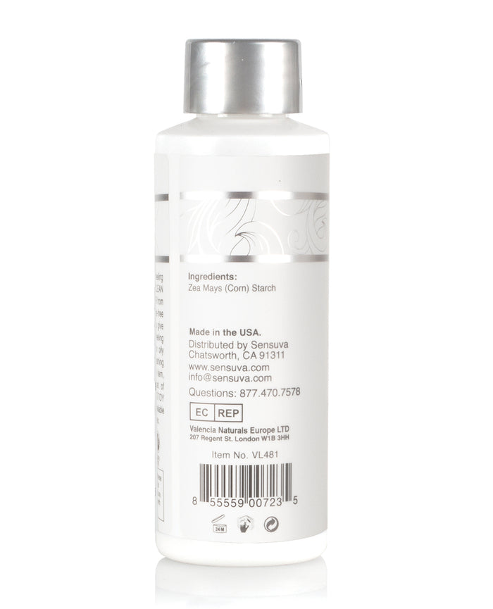 Sensuva Think Clean Thoughts Toy Powder 2 fl oz