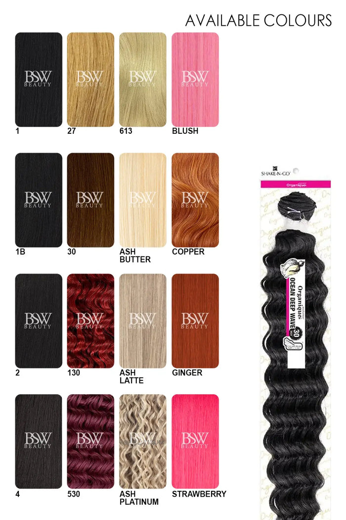 SHAKE N GO ORGANIQUE OCEAN DEEP WAVE 24" - BSW BEAUTY CANADA