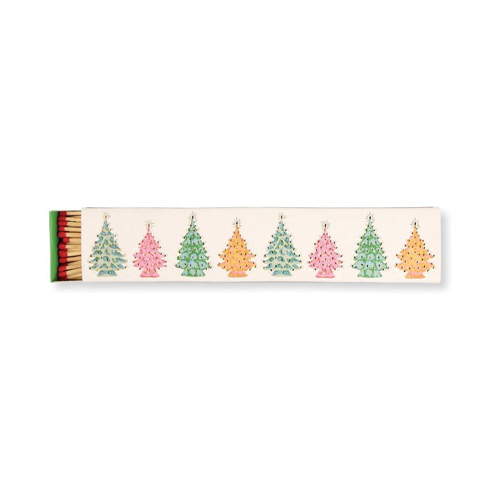 Slender Boxed Matches - Christmas Trees