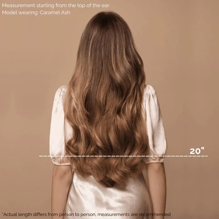Soft Black (1C) 20" Single Weft - Clip-Ins