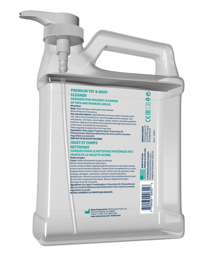 Swiss Navy Toy & Body Cleaner 128 fl oz
