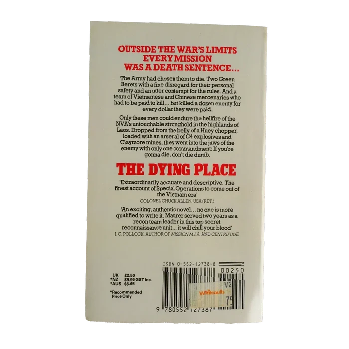 The Dying Place - David A. Maurer - Army & Outdoors - Books