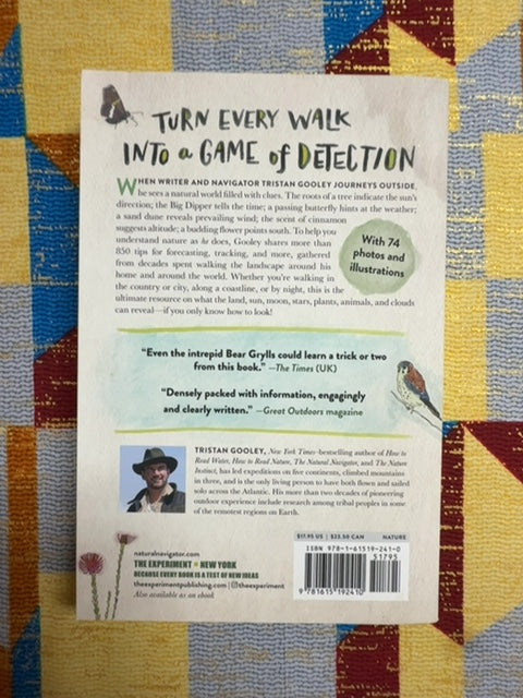 The Lost Art of Reading Nature'S Signs back cover