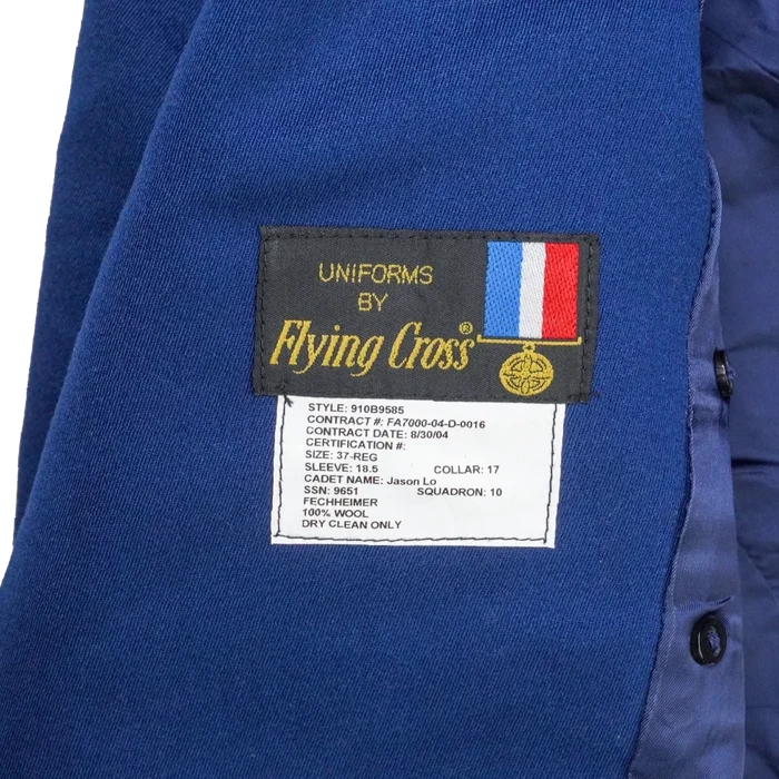 US Air Force Academy Parade Dress Jacket - 37R, Small - US Air Force Surplus - Dress Jackets