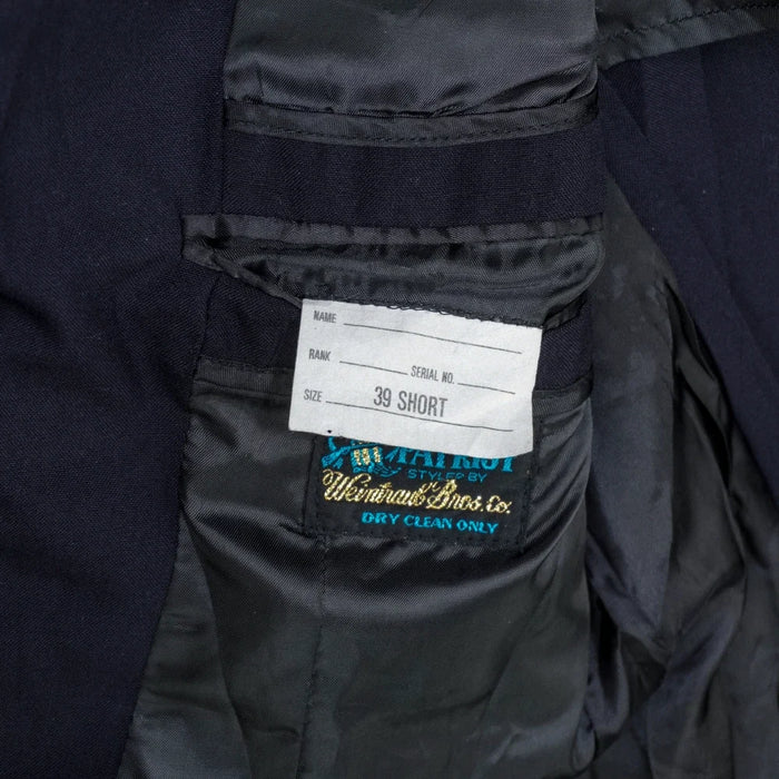 US Army Officers Black Service Dress Jacket - 39S, Medium - US Army Surplus - Dress Jackets