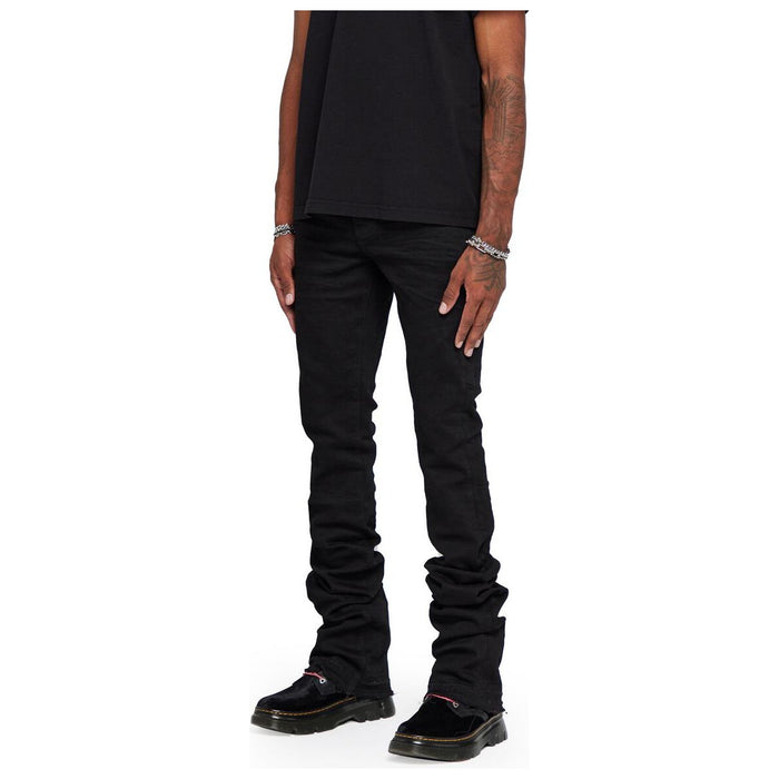 Versatile Valabasas Mr Extendo Super Stacked Black Denim Jeans suitable for casual and formal occasions