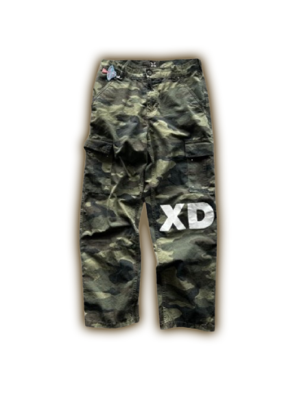 1 OF 1 XTRA DEADLY “PATCHED CAMO” PANTS