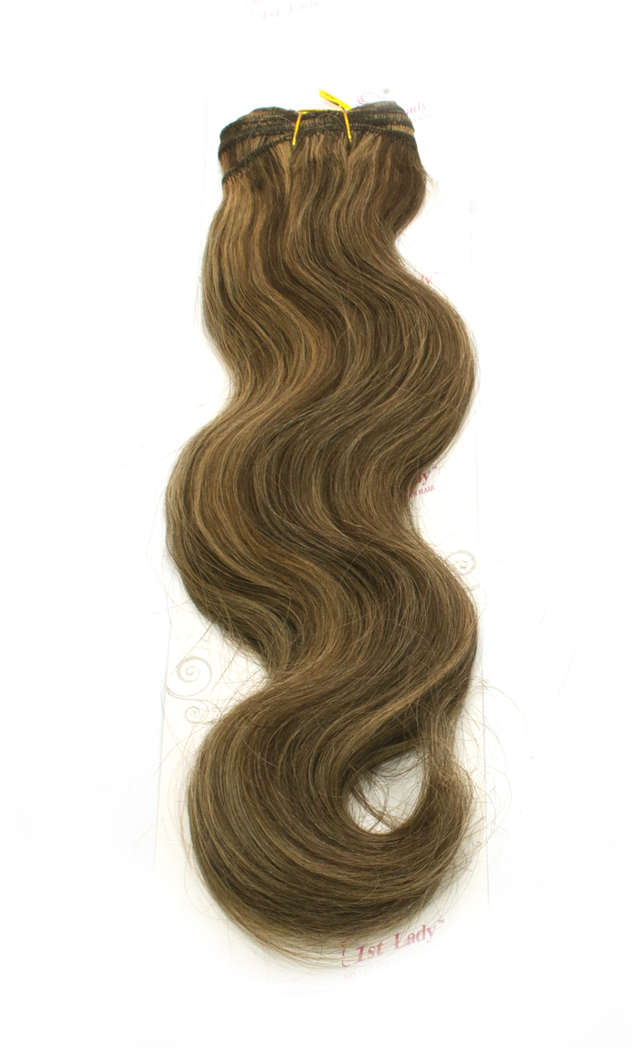 1st Lady Natural Italian Wave - Blended Human Hair Weft 18" - Elysee Star