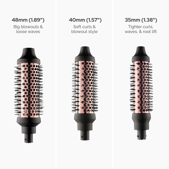3-in-1 Thermal Round Brush