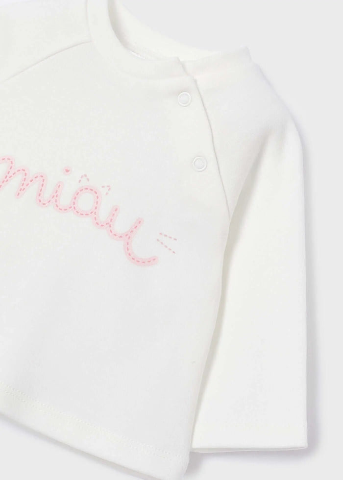 3 piece tracksuit newborn girl | mayoral