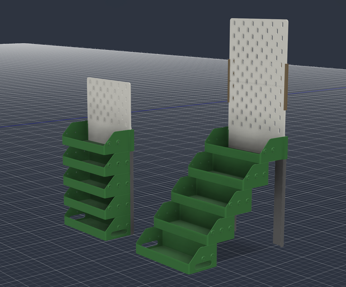 5-Level Collapsible Market Display