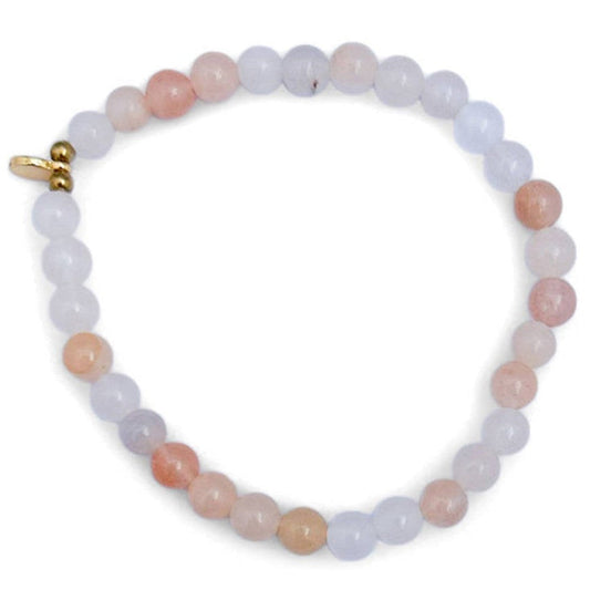6mm Stone Stacking Bracelet - Assorted Colors