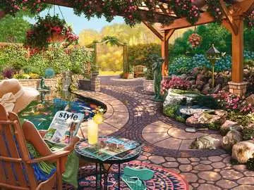 750 pc Cozy Backyard Bliss Puzzle