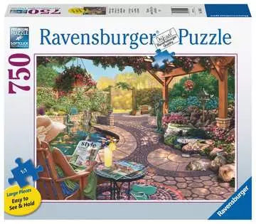 750 pc Cozy Backyard Bliss Puzzle