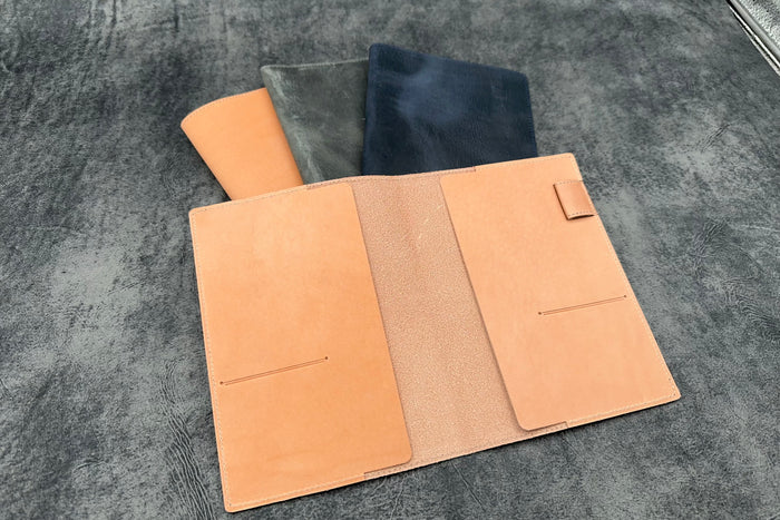 SECONDS Leather Slim B6 Notebook / Planner Cover - Multiple Colors - 429